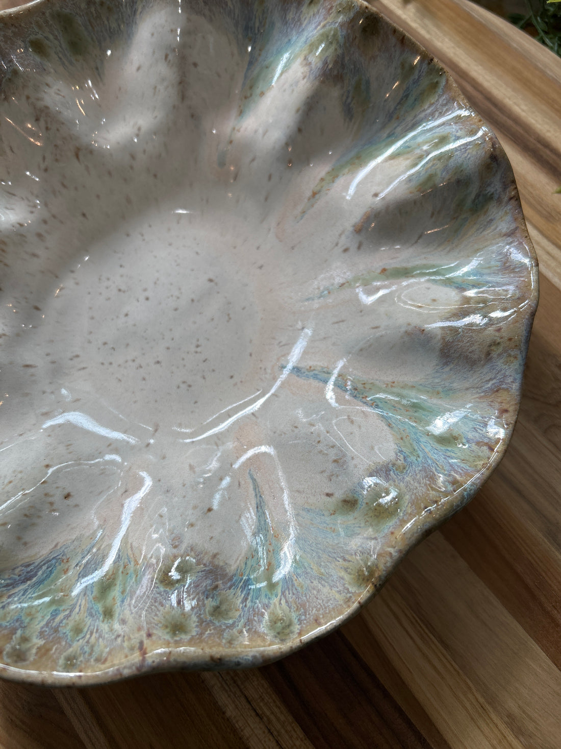 Mini Freeform Bowl-Botanical