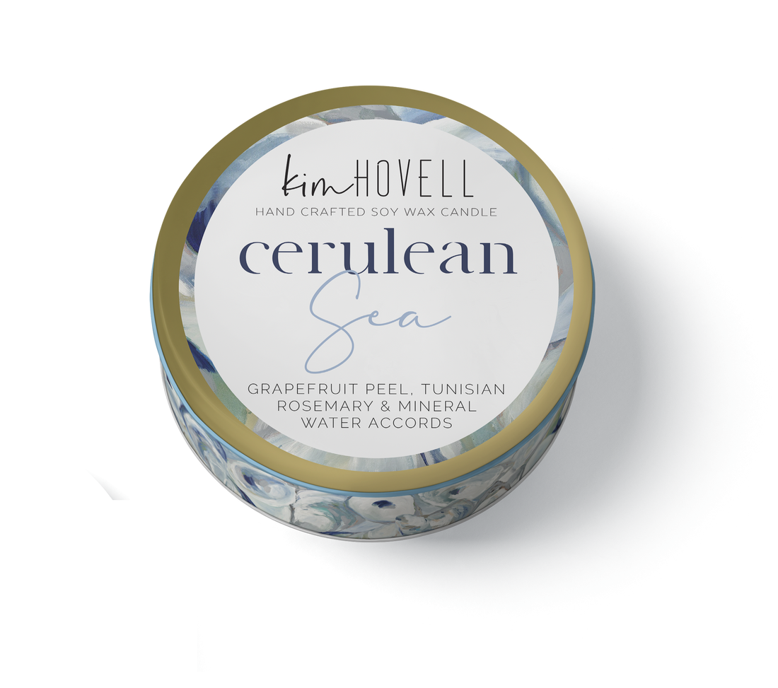 Cerulean Sea Candle Tin