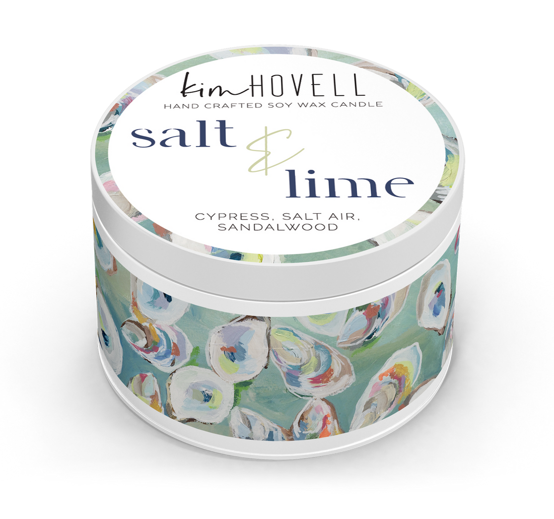 Salt and Lime Candle Tin