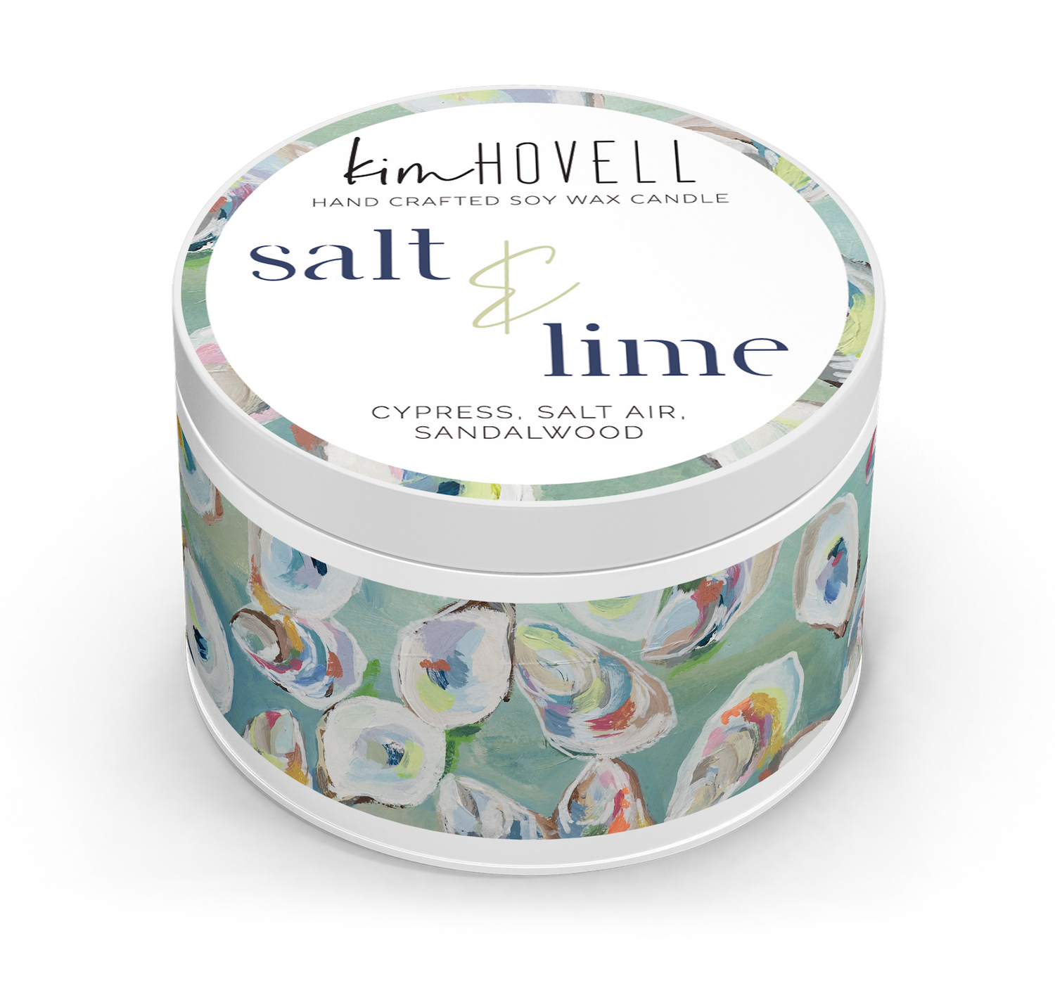 Salt and Lime Candle Tin
