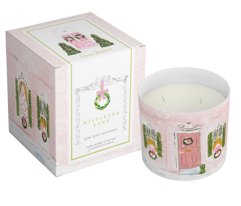 Mistletoe Row Candle