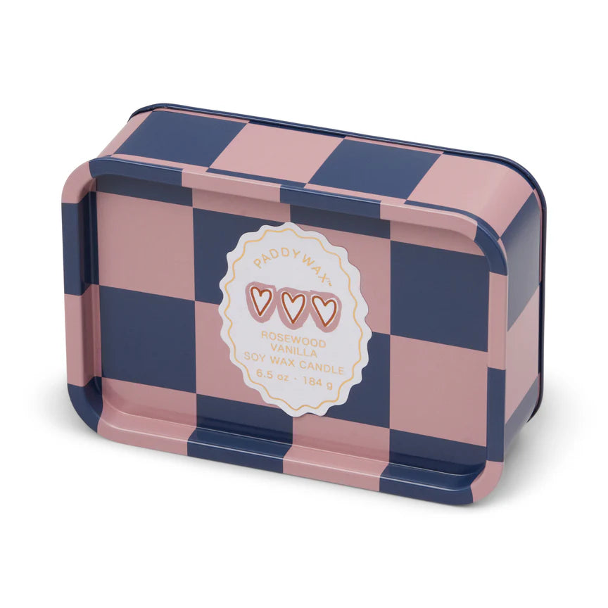 A Dopo Tin Candle- Hearts