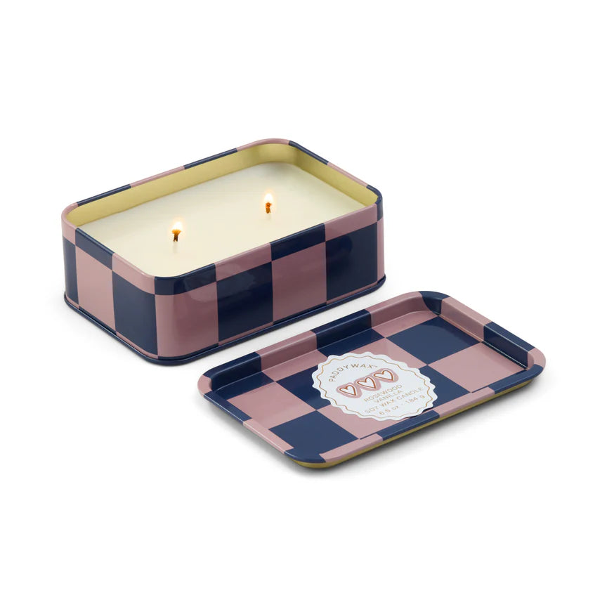 A Dopo Tin Candle- Hearts
