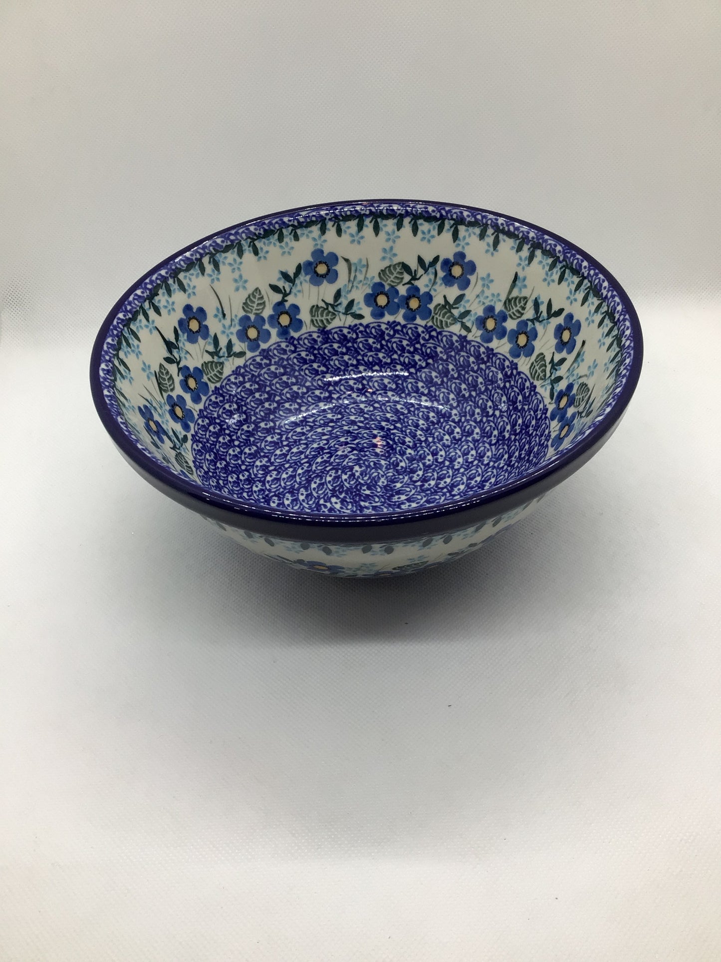 Joyful Blue Nesting Bowl 8"