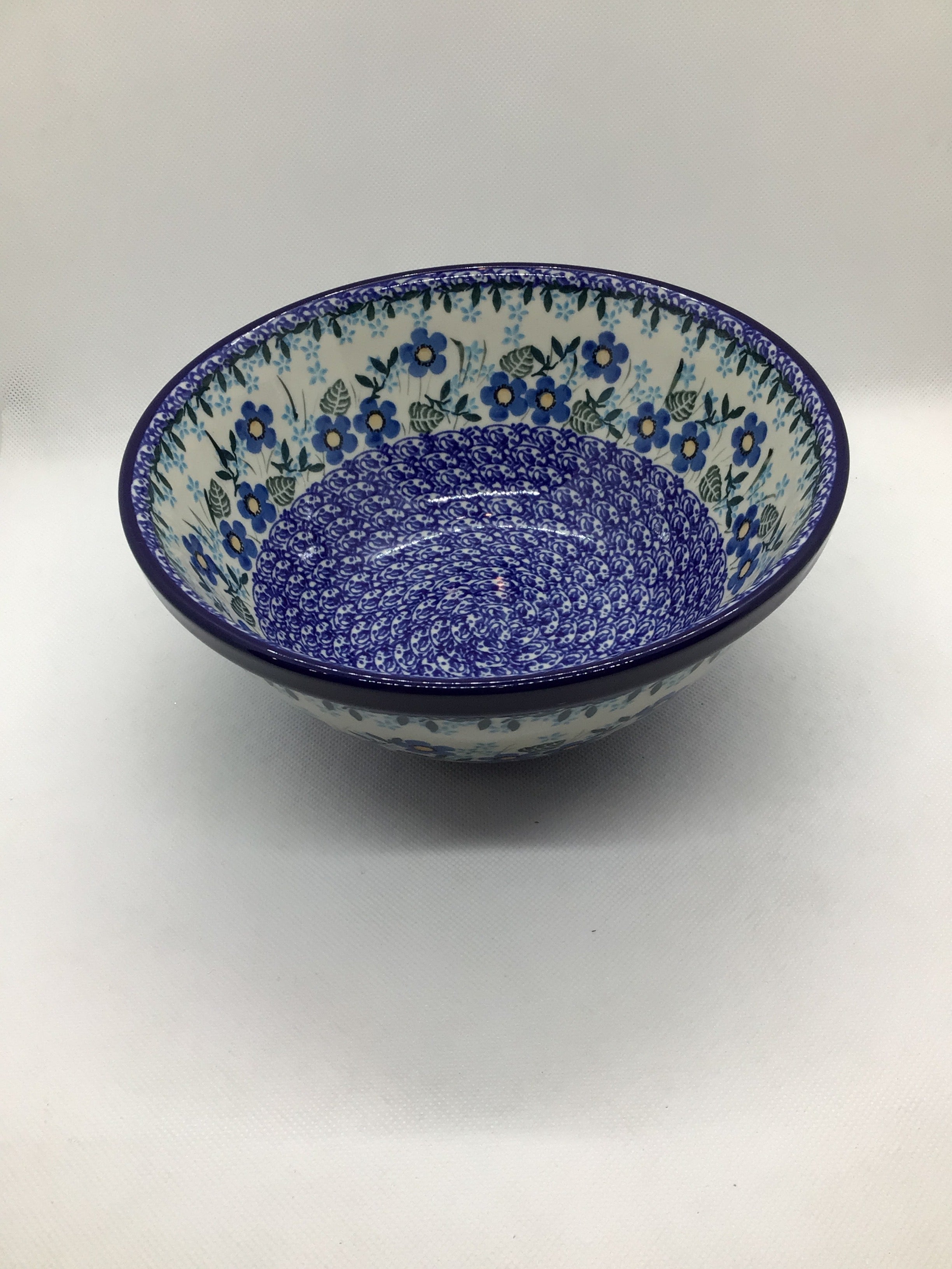 Joyful Blue Nesting Bowl 8&quot;