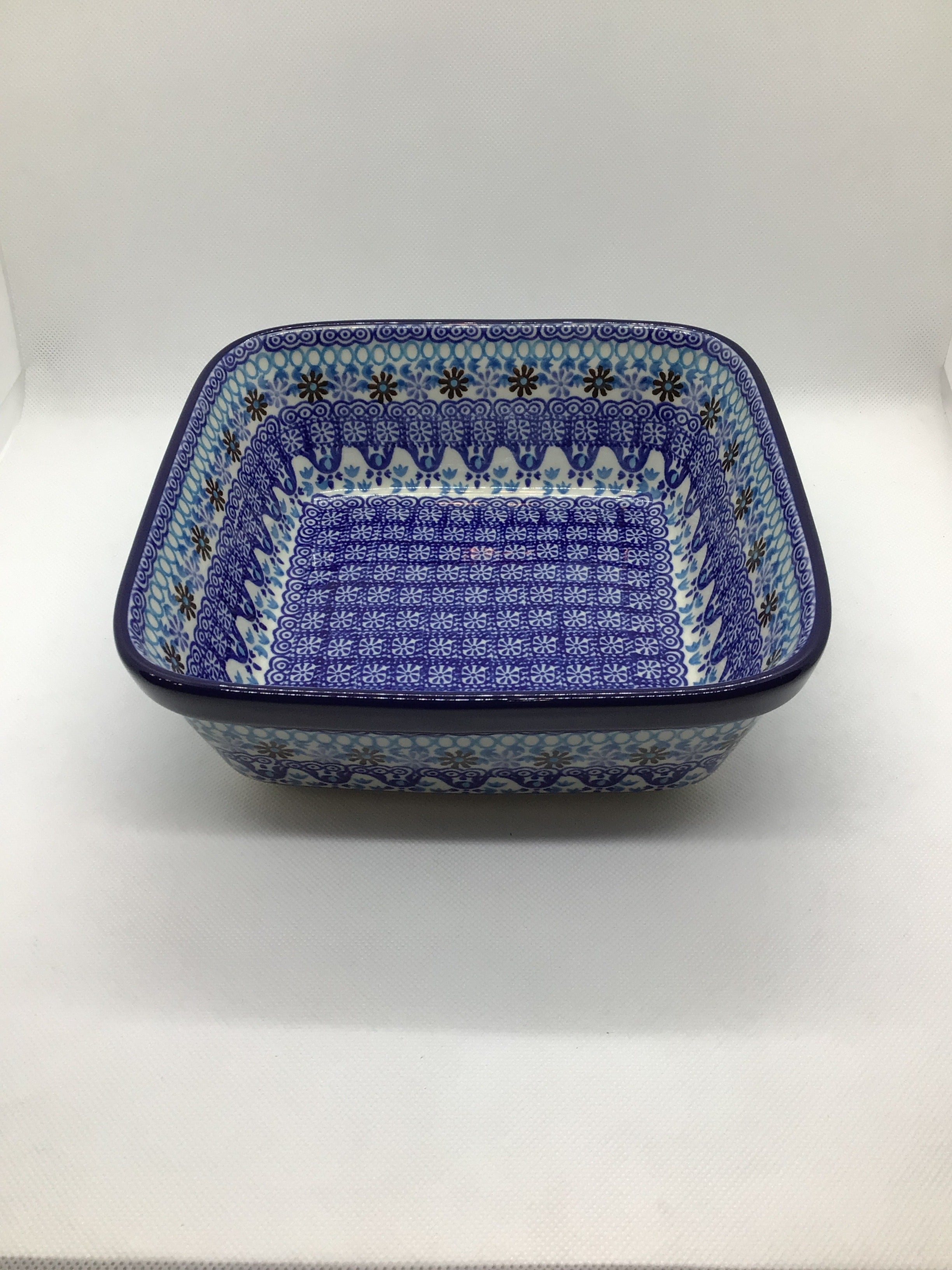 Blue Yonder Square Baker 8&quot;