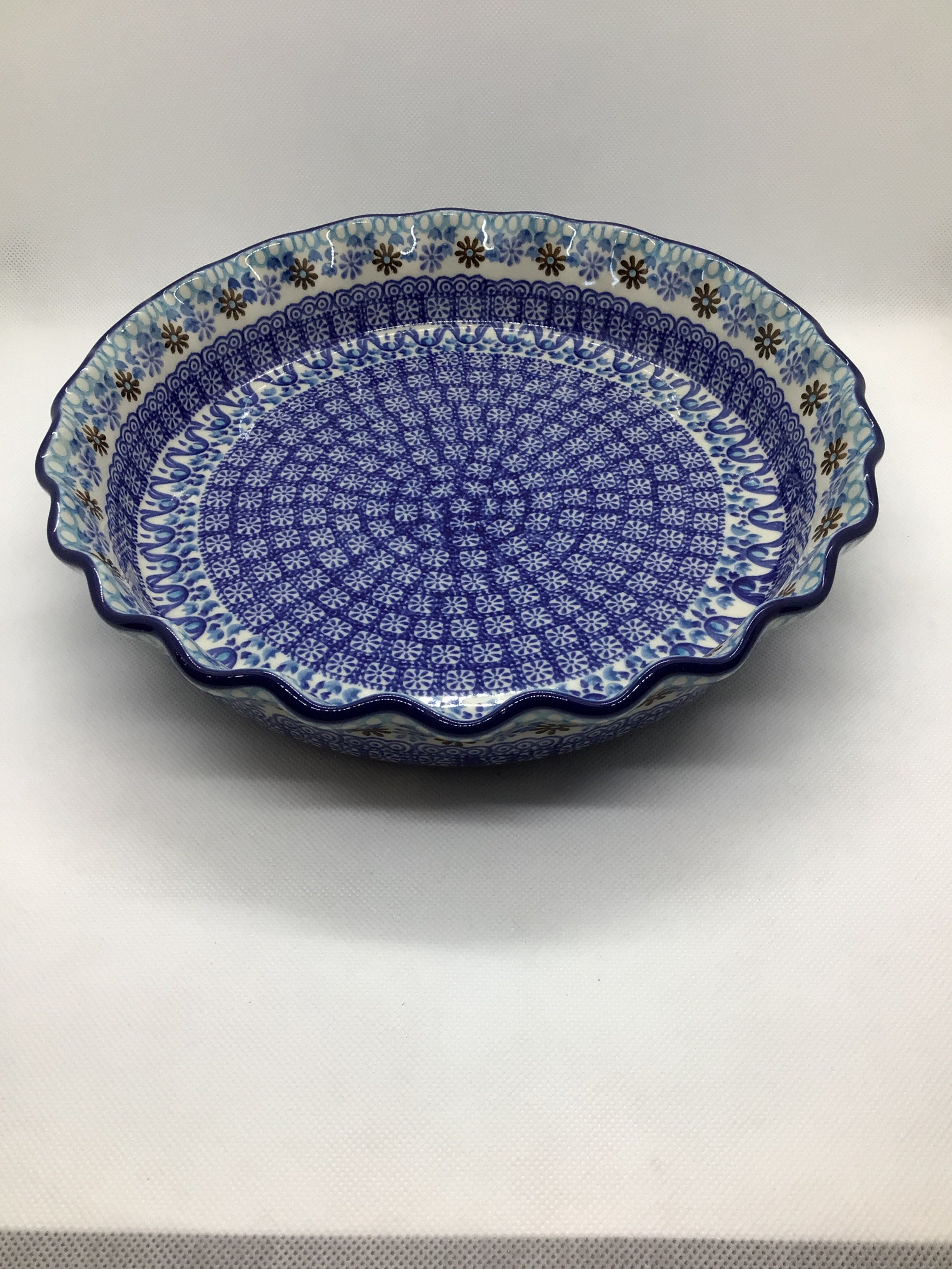 Blue Yonder Fluted Pie Baker