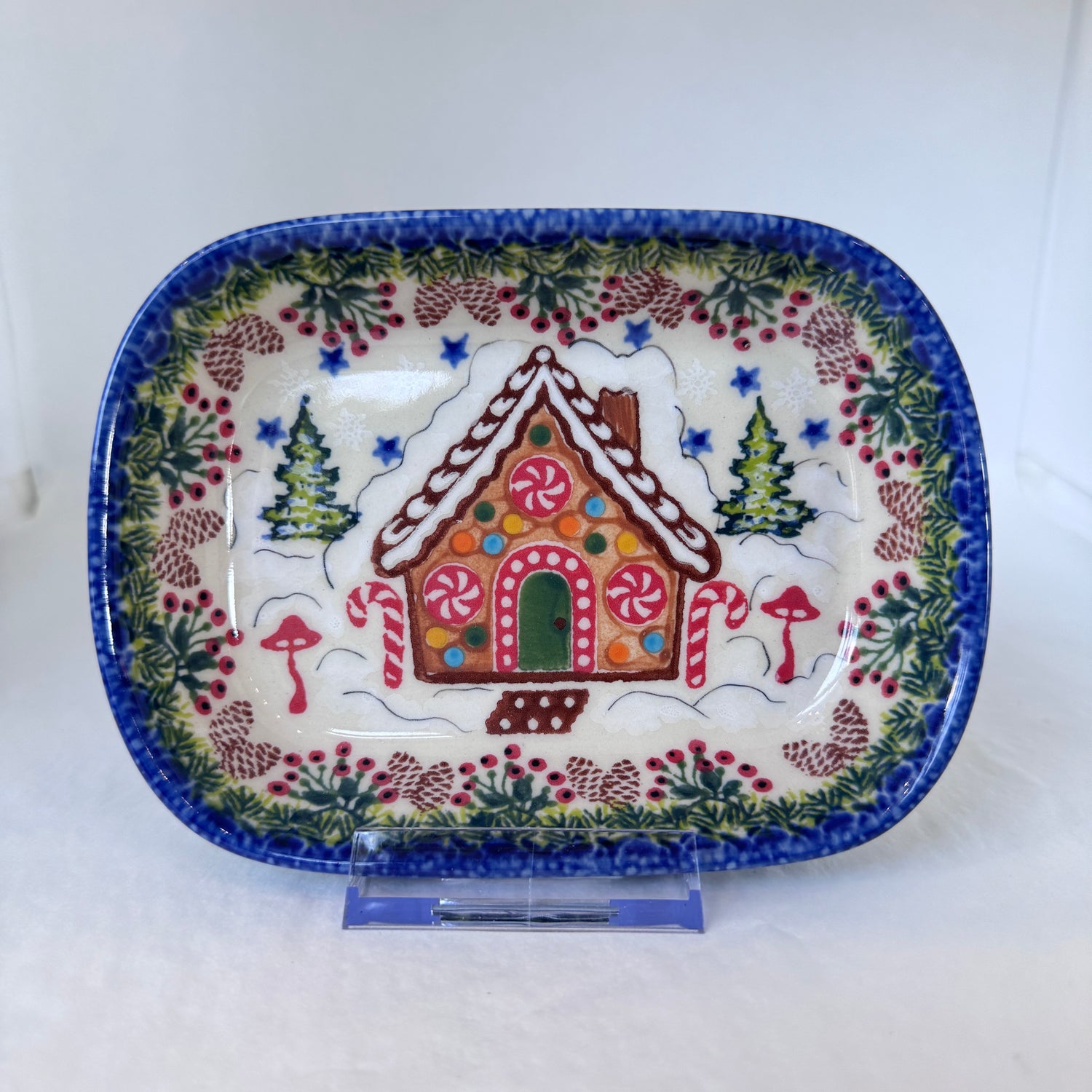 KALICH Gingerbread House Butter Tray