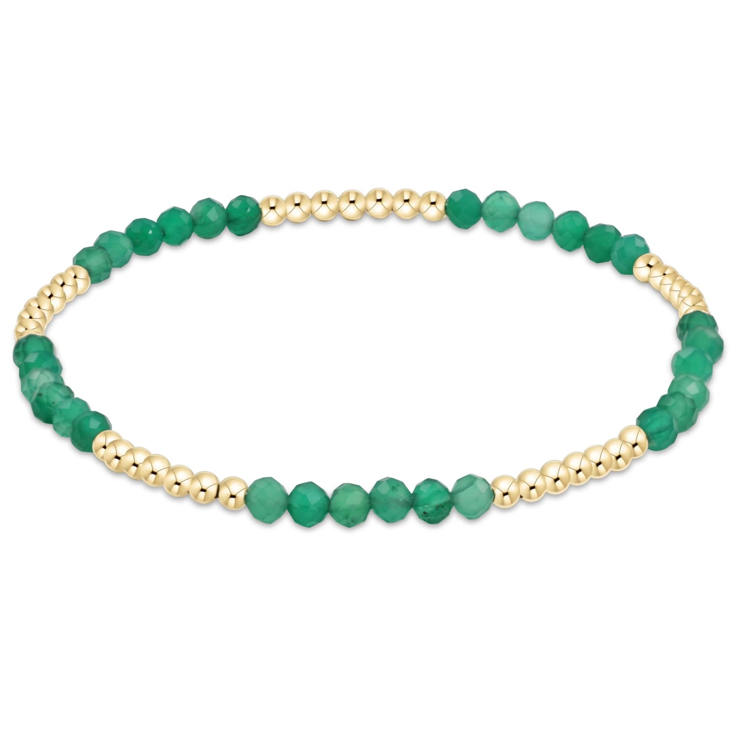 Blissful Gemstone-Green Onyx