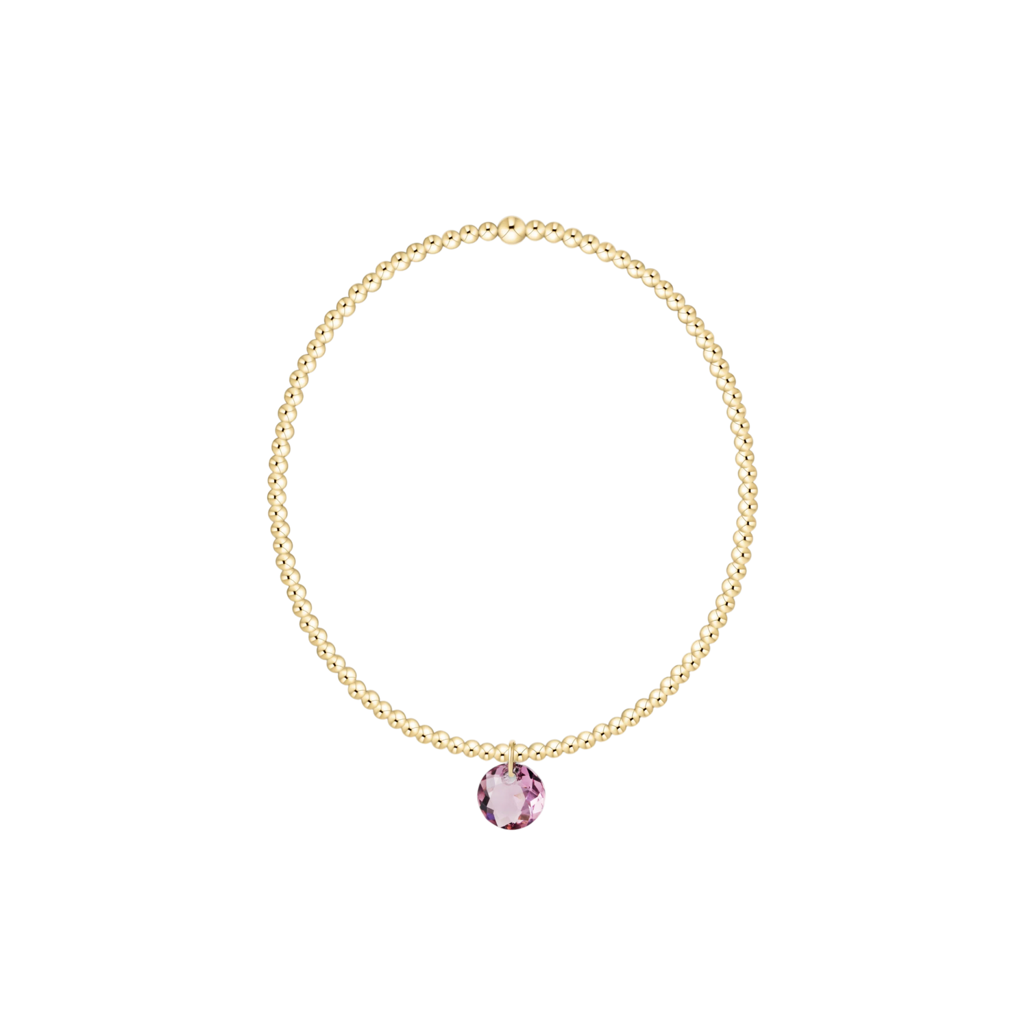 Classic Gold Reflection Charm Collection- Feb