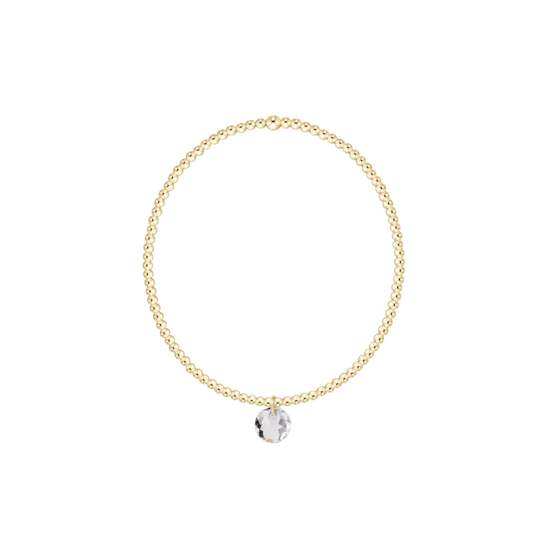 Classic Gold Reflection Charm Collection- Apr