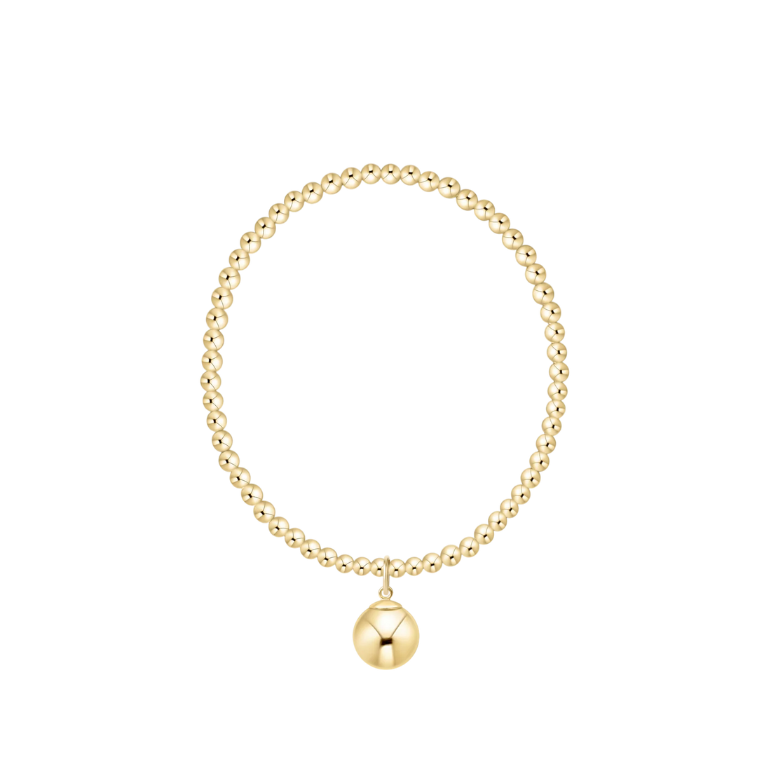 Gold Bead Charm