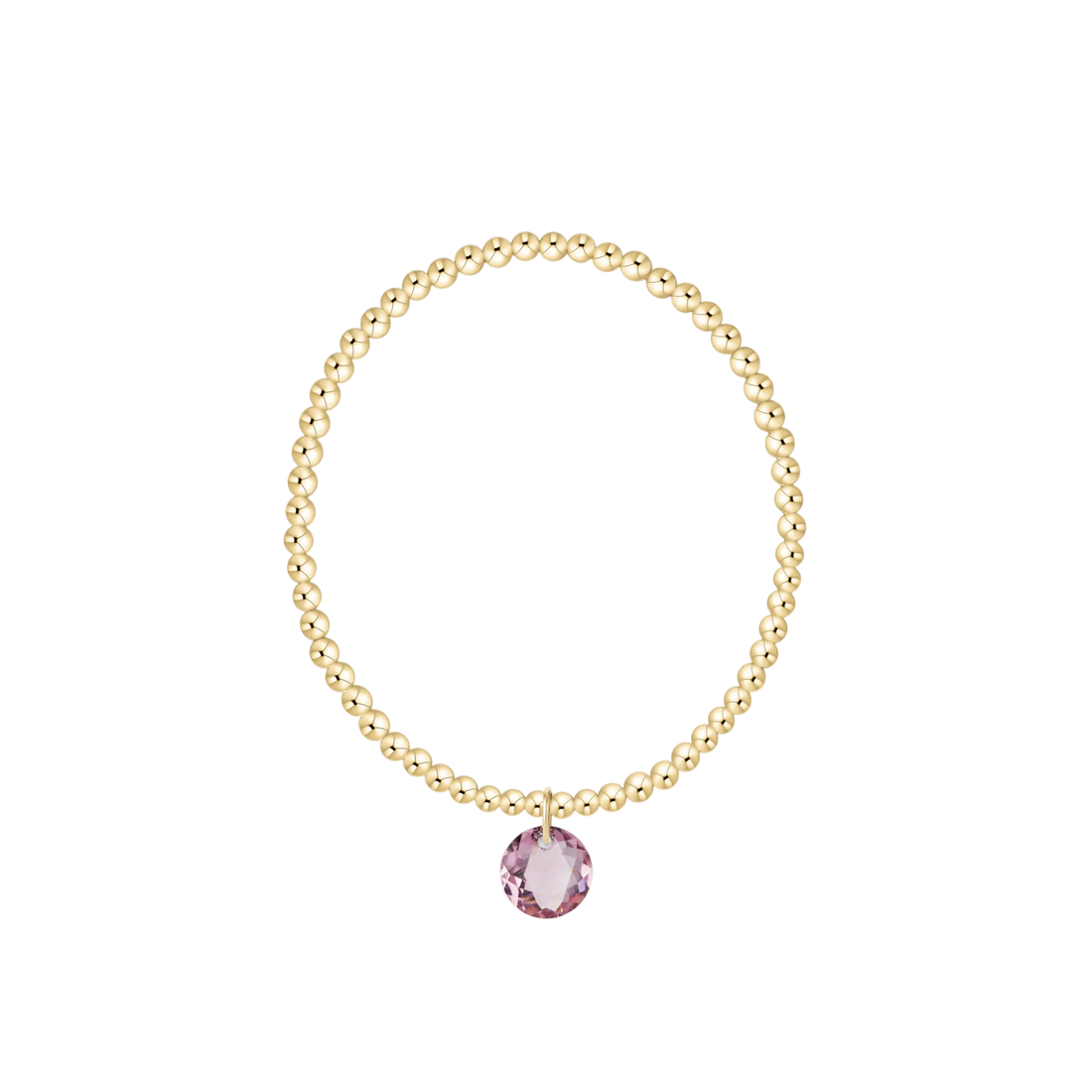 Classic Gold Reflection Charm Collection- Feb