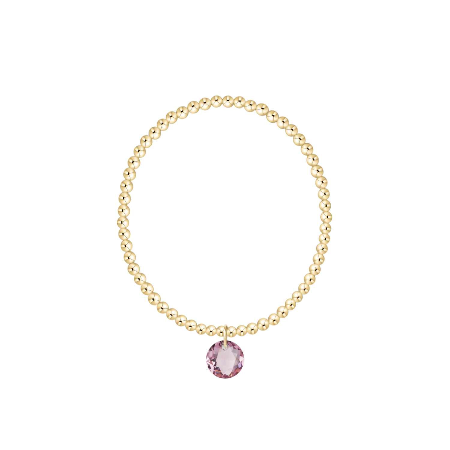 Classic Gold Reflection Charm Collection- Feb