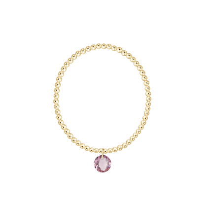 Classic Gold Reflection Charm Collection- Feb