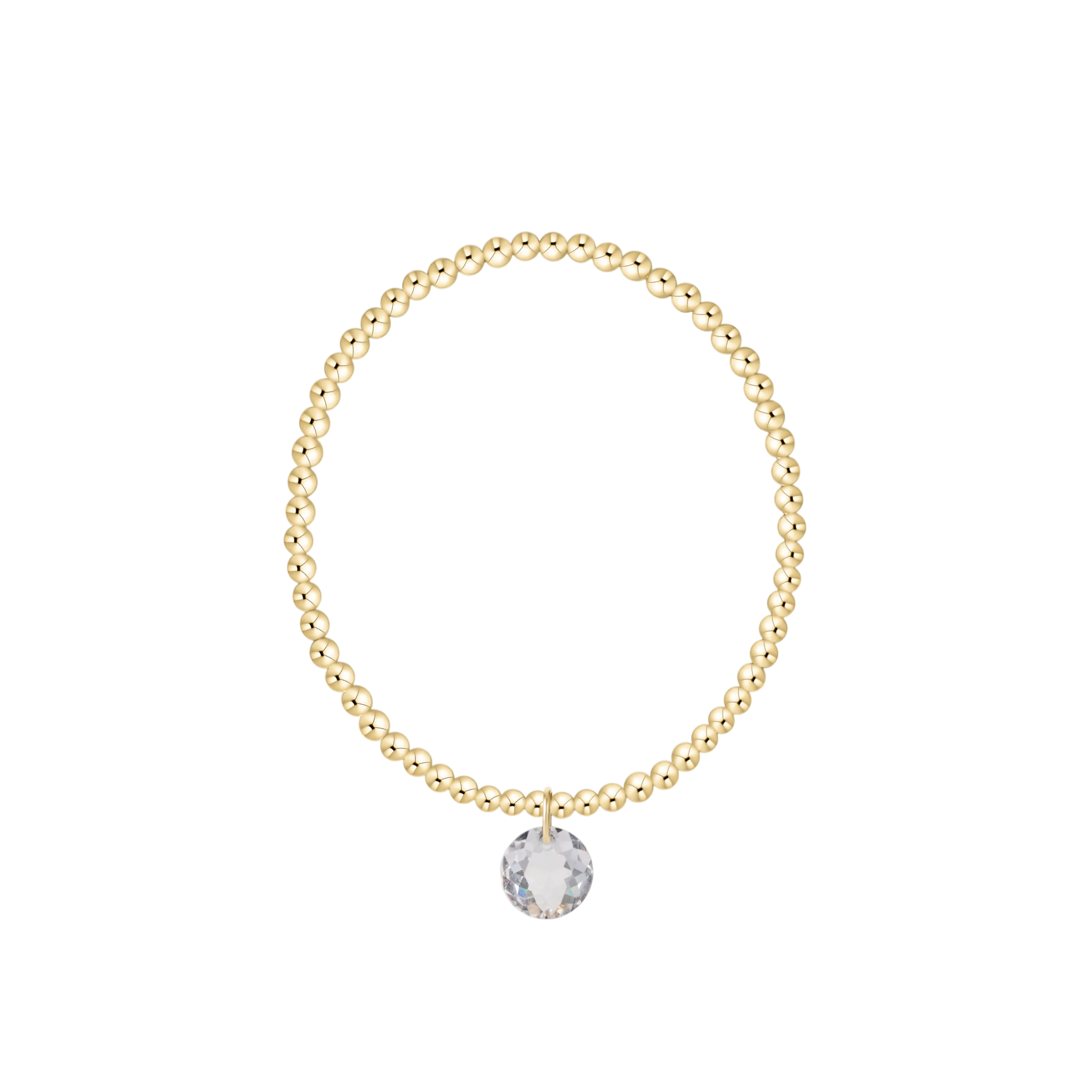 Classic Gold Reflection Charm Collection- Apr