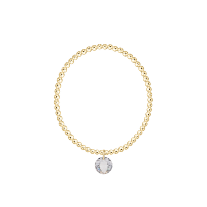 Extends Classic Gold Reflection Charm Collection- Apr