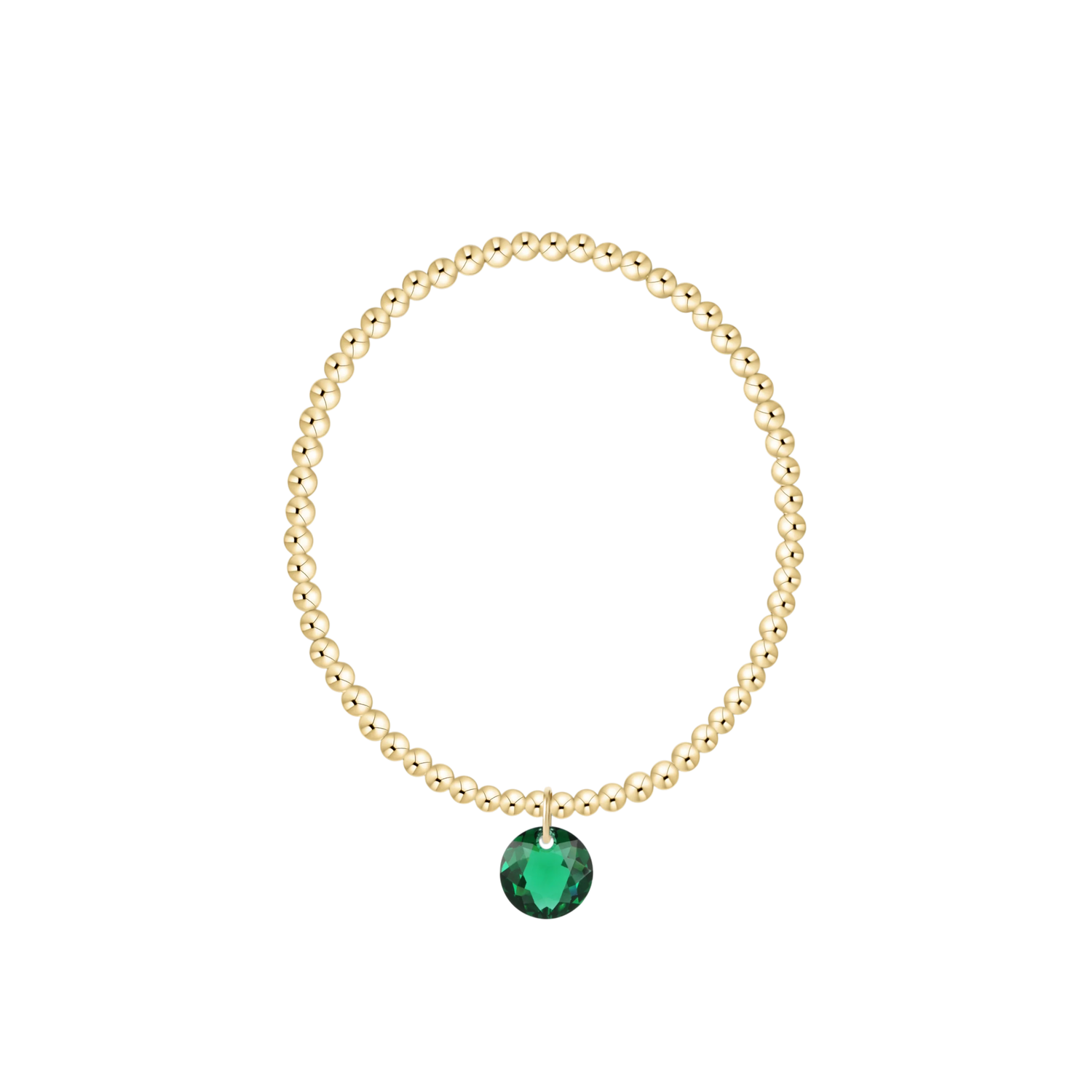 Classic Gold Reflection Charm Collection- May