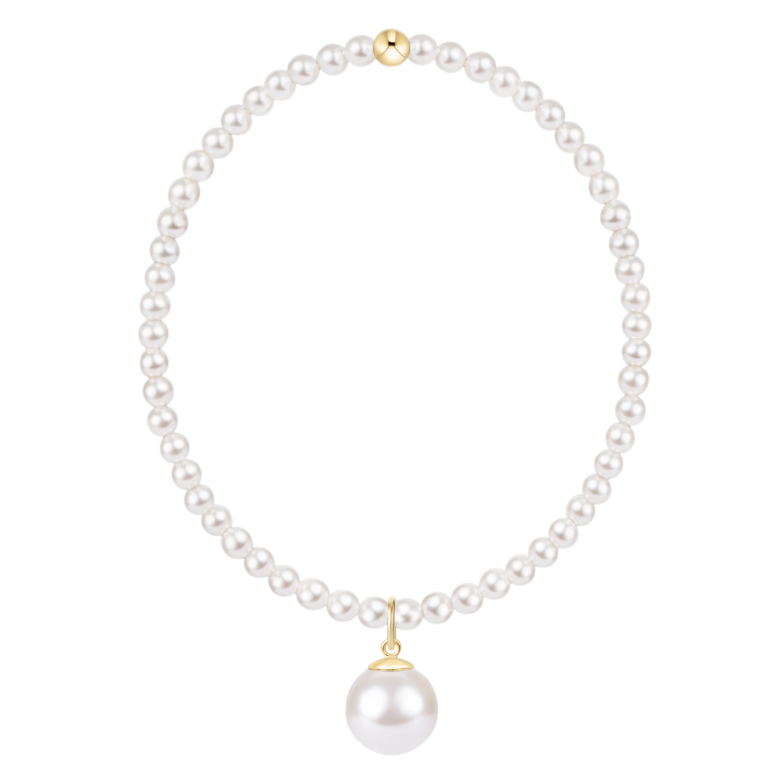 Pearl with Pearl Bead Charm