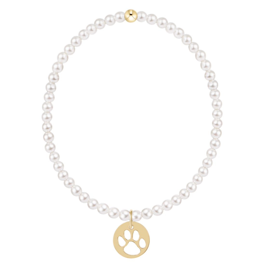 egirl Pearl 3mm - Paw Print