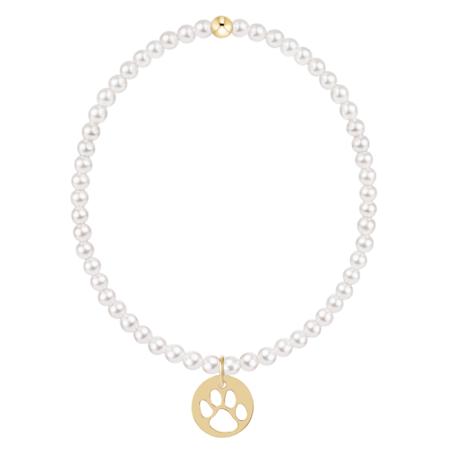 egirl Pearl 3mm - Paw Print