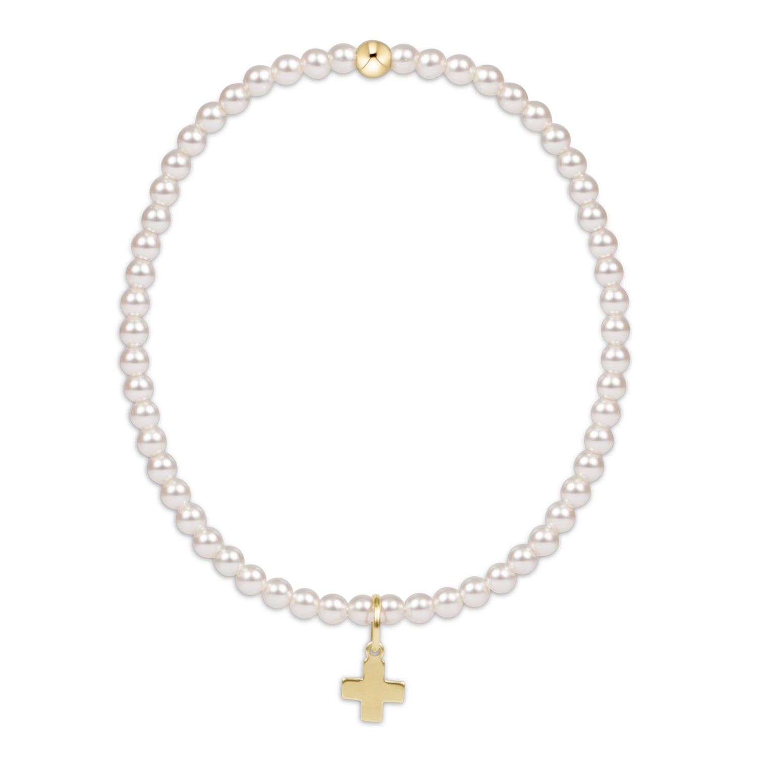 Pearl Signature Cross Charm Collection