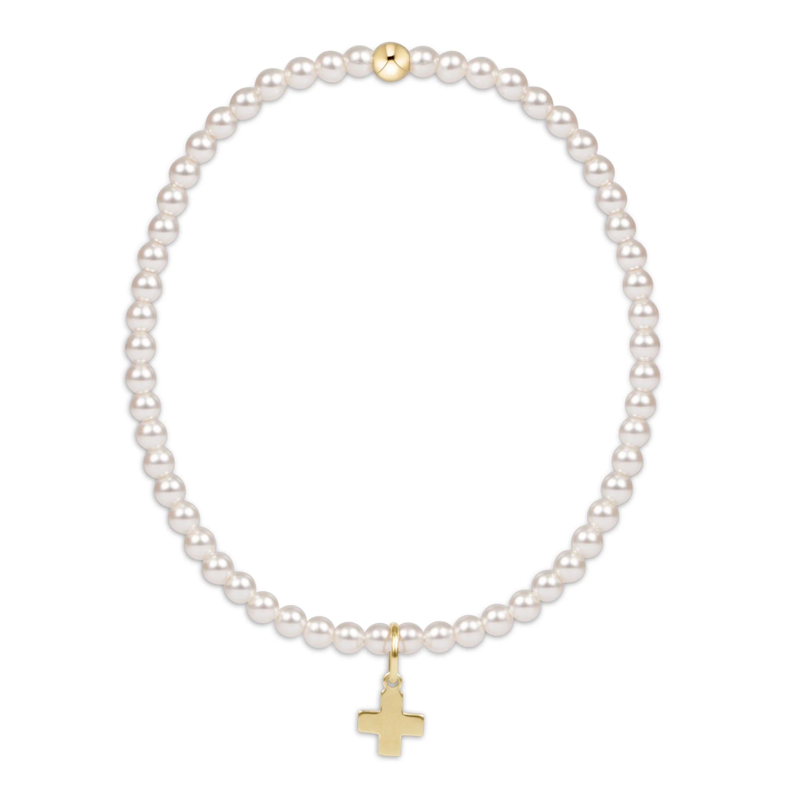 Pearl Signature Cross Charm Collection