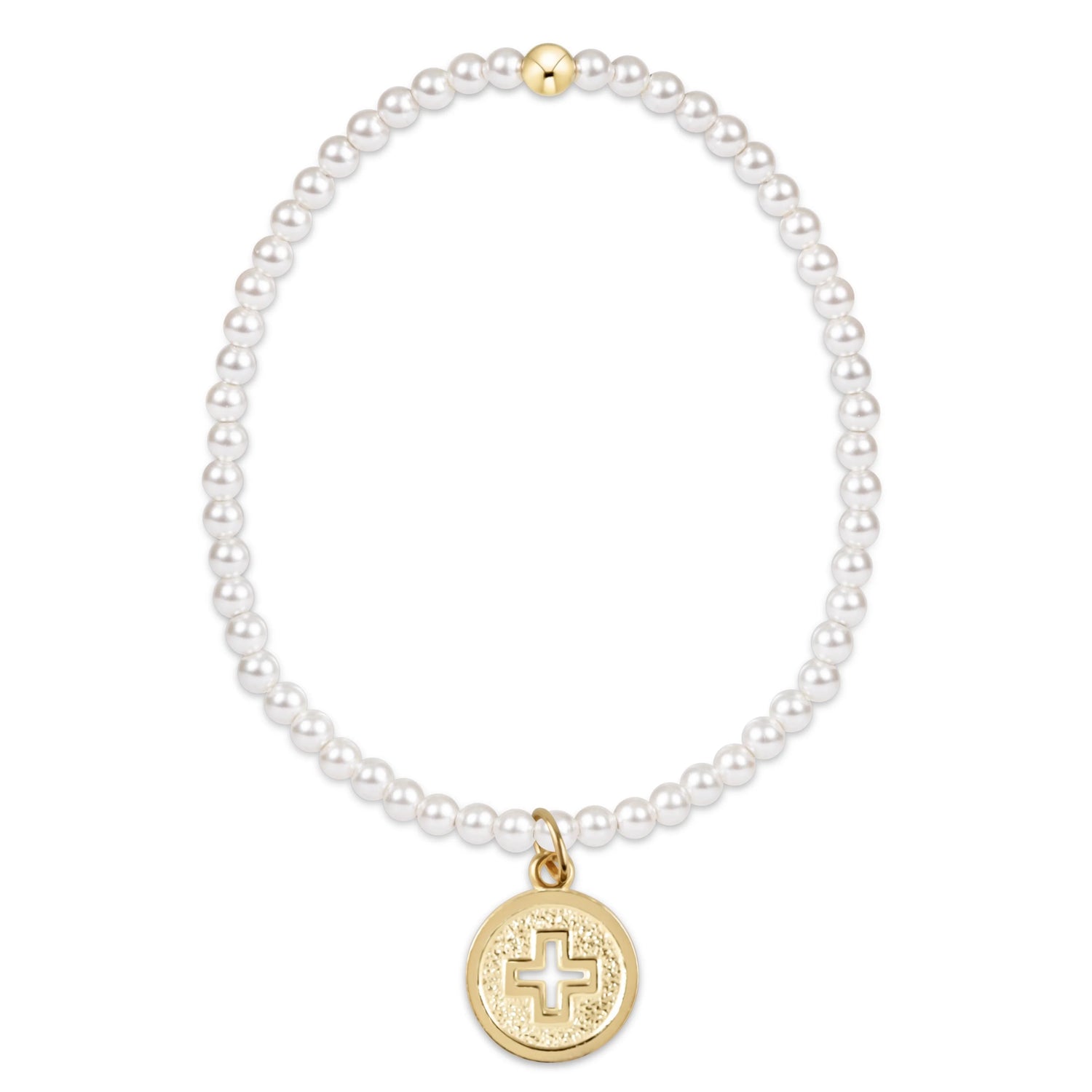 Pearl Signature Cross Charm Collection