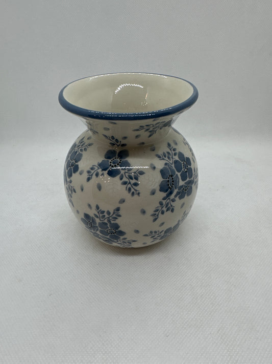 Blue Velvet Bubble Vase