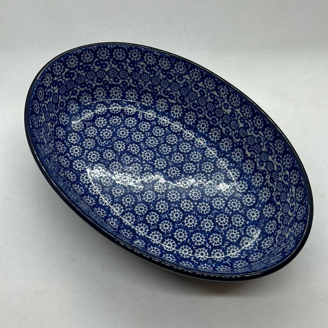 Midnight Oval Baker 9.5&quot;