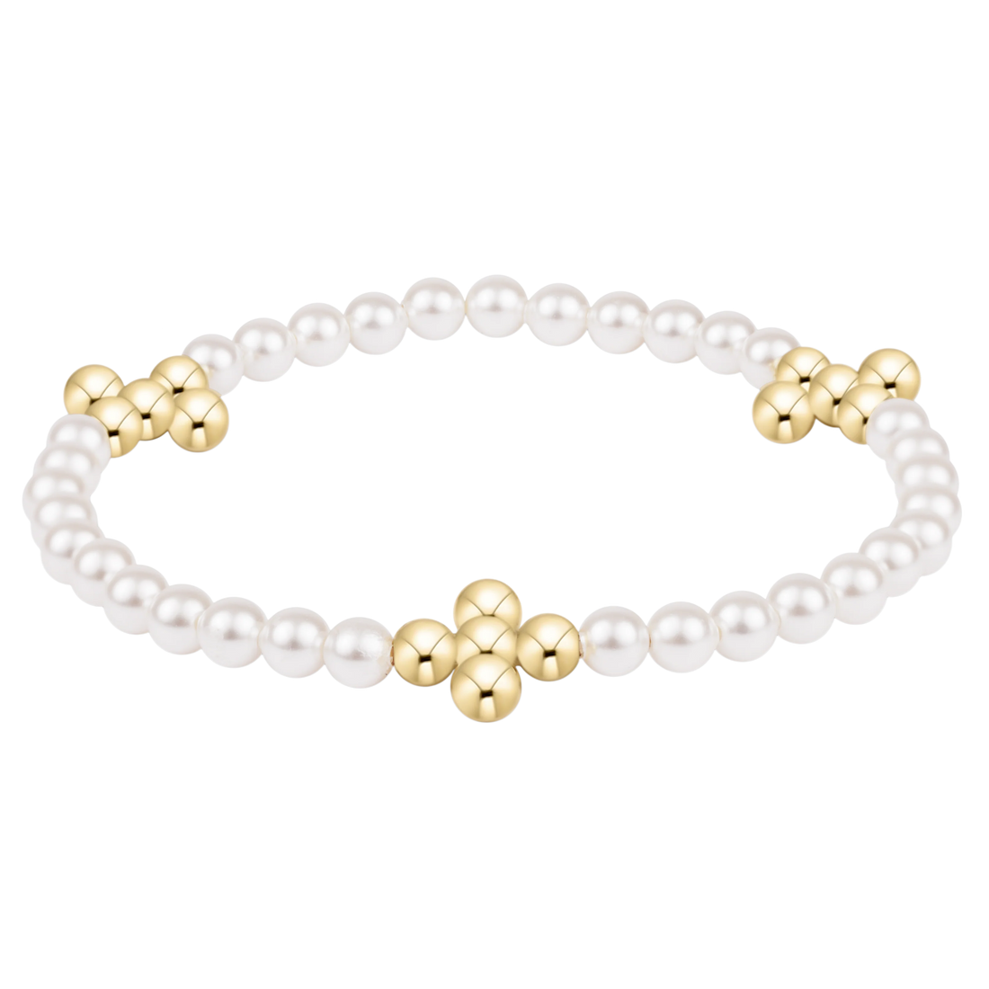 Pearl Beaded Signature Cross