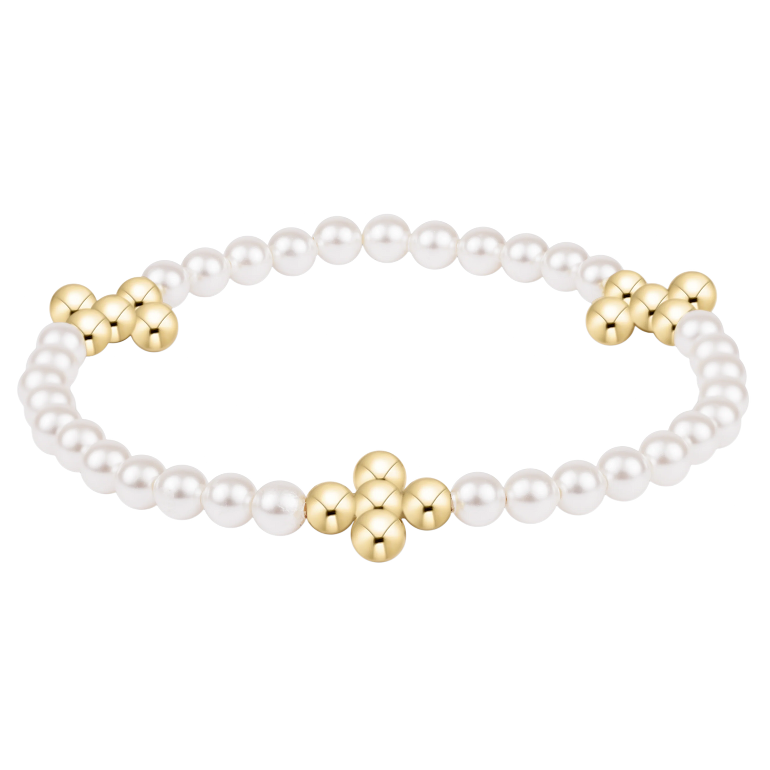 Pearl Beaded Signature Cross