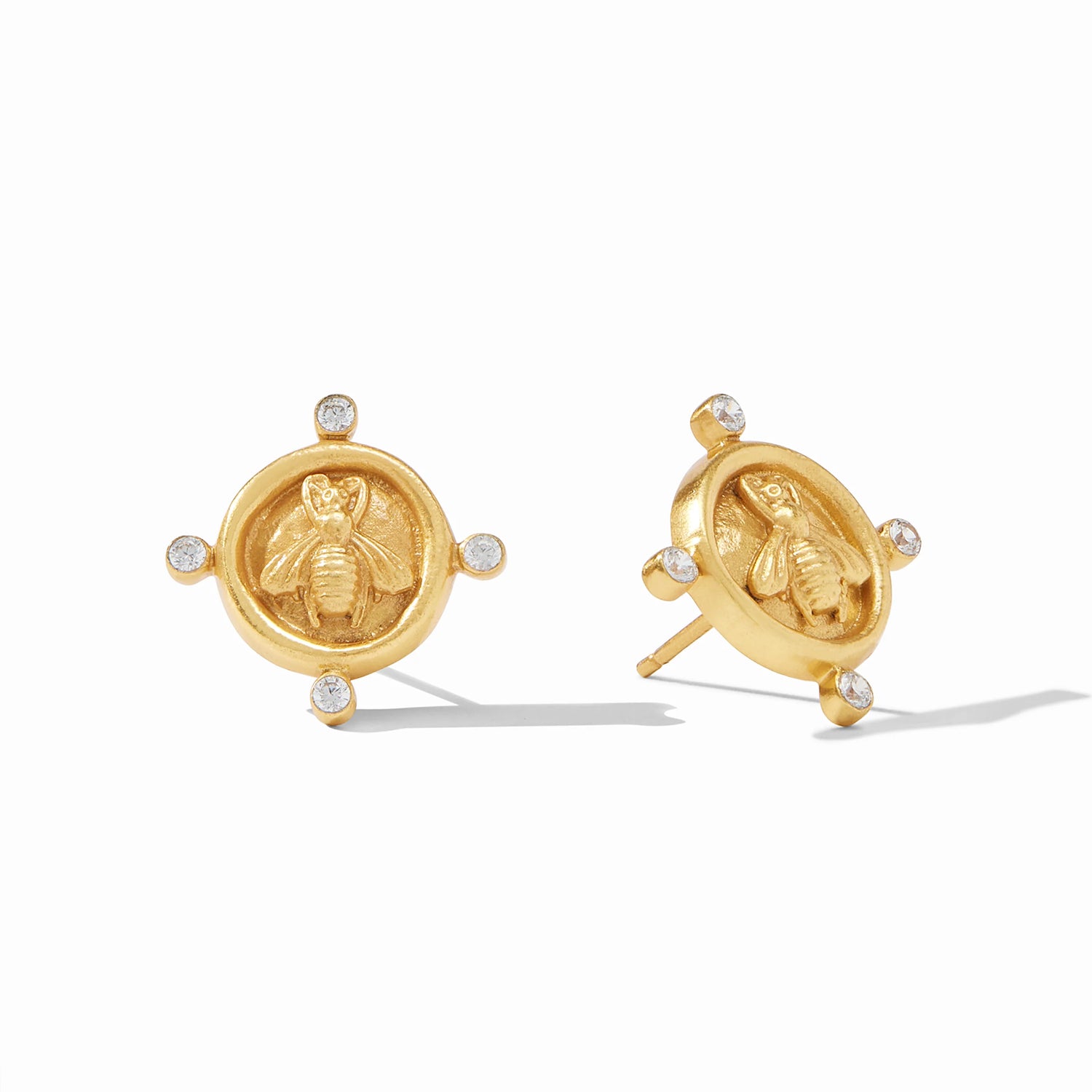 Bee Cameo Stud- CZ