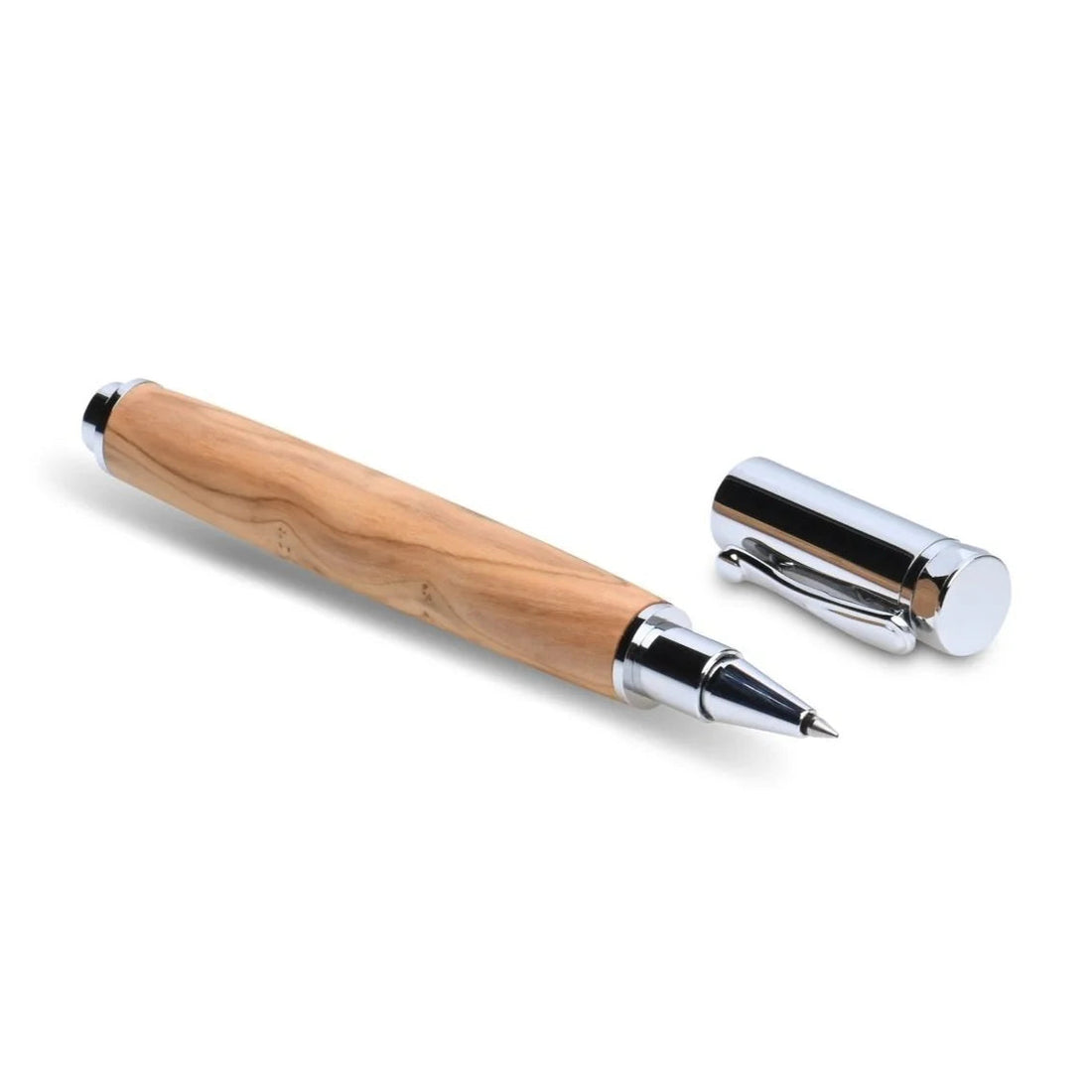 Bethlehem Olivewood Chrome Magnet Rollerball