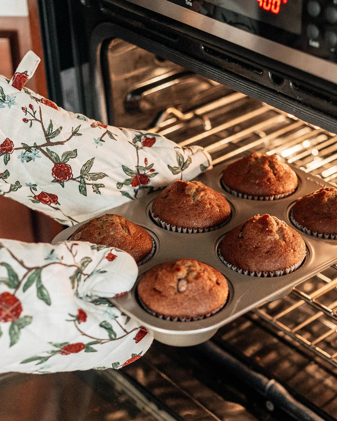 Willamere Oven Mitt Set BLOOM