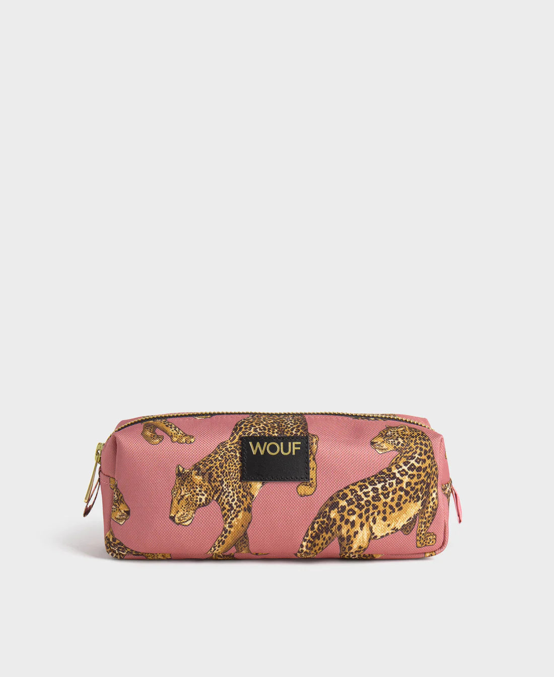 WOUF Blush Leopard Pencil Case