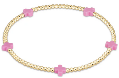 egirl Signature Cross Pattern Bracelet Collection