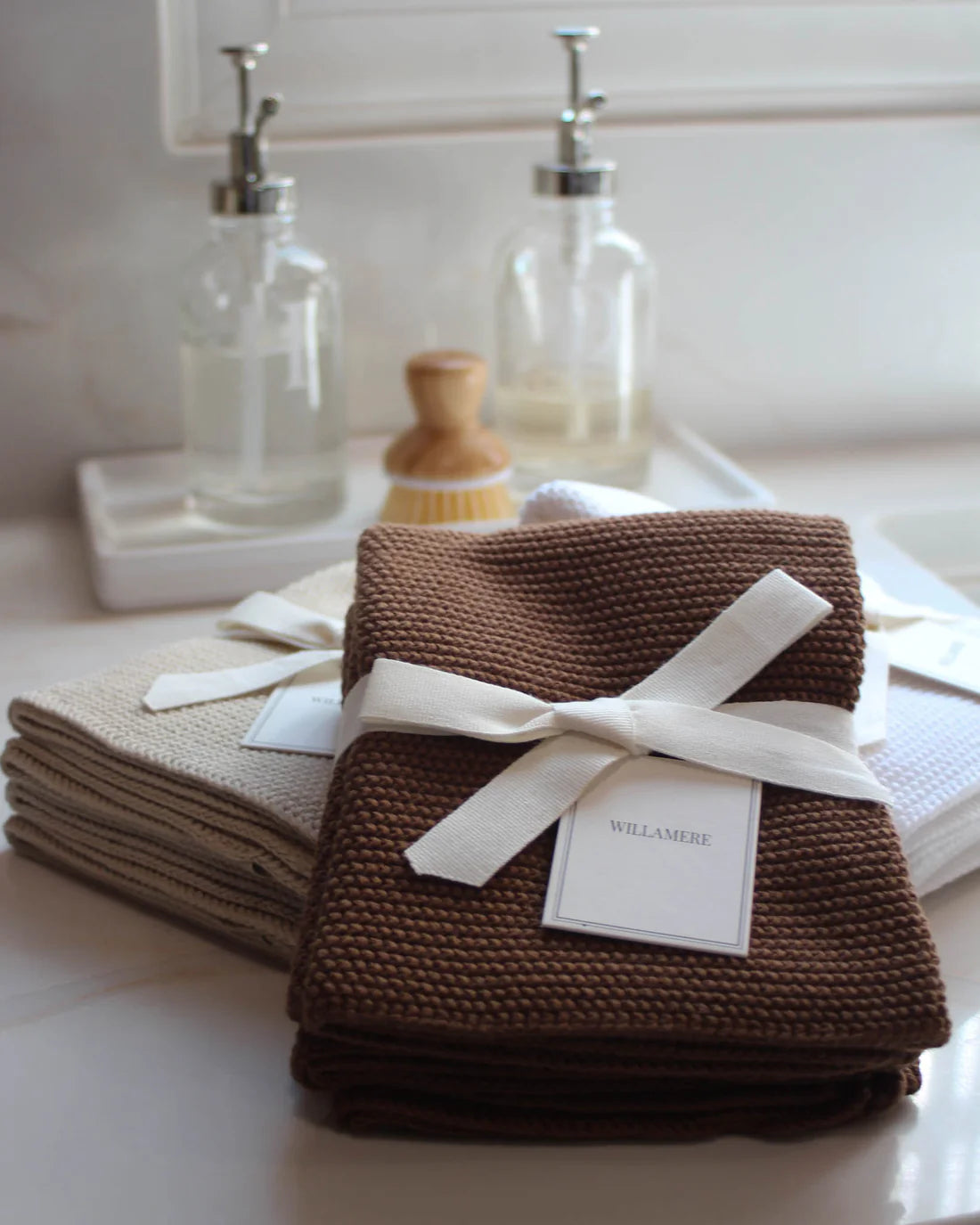 Willamere Sorrento Towel Set/2 BROWN