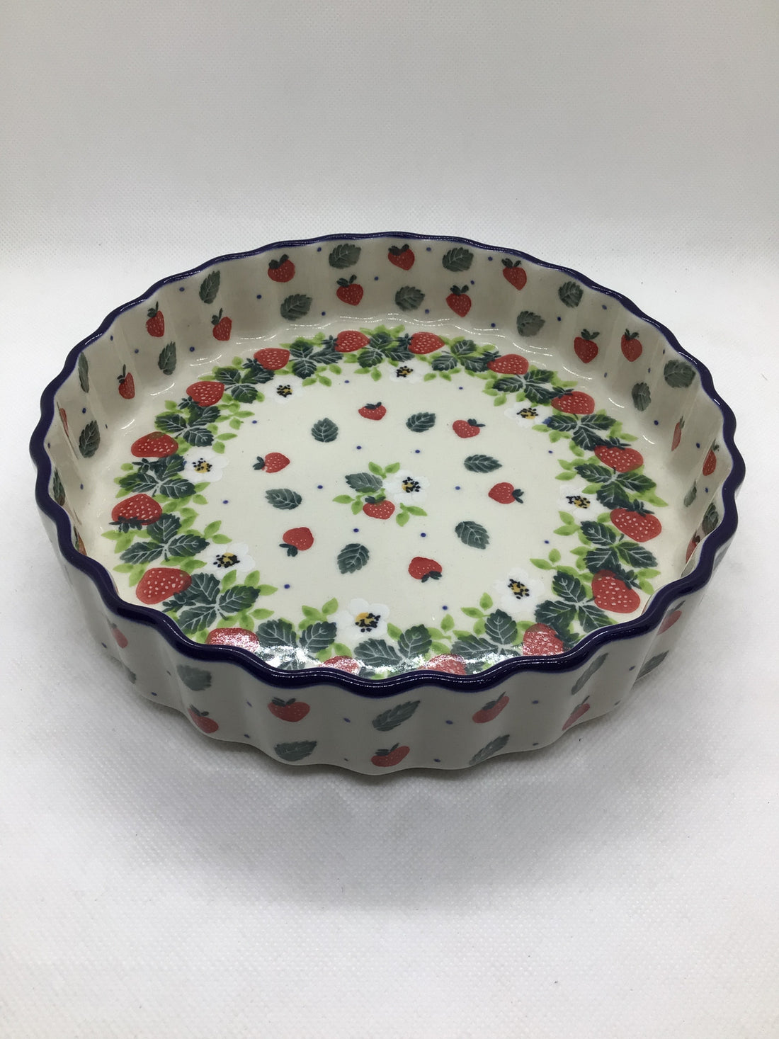 Strawberry Field Fluted Quiche