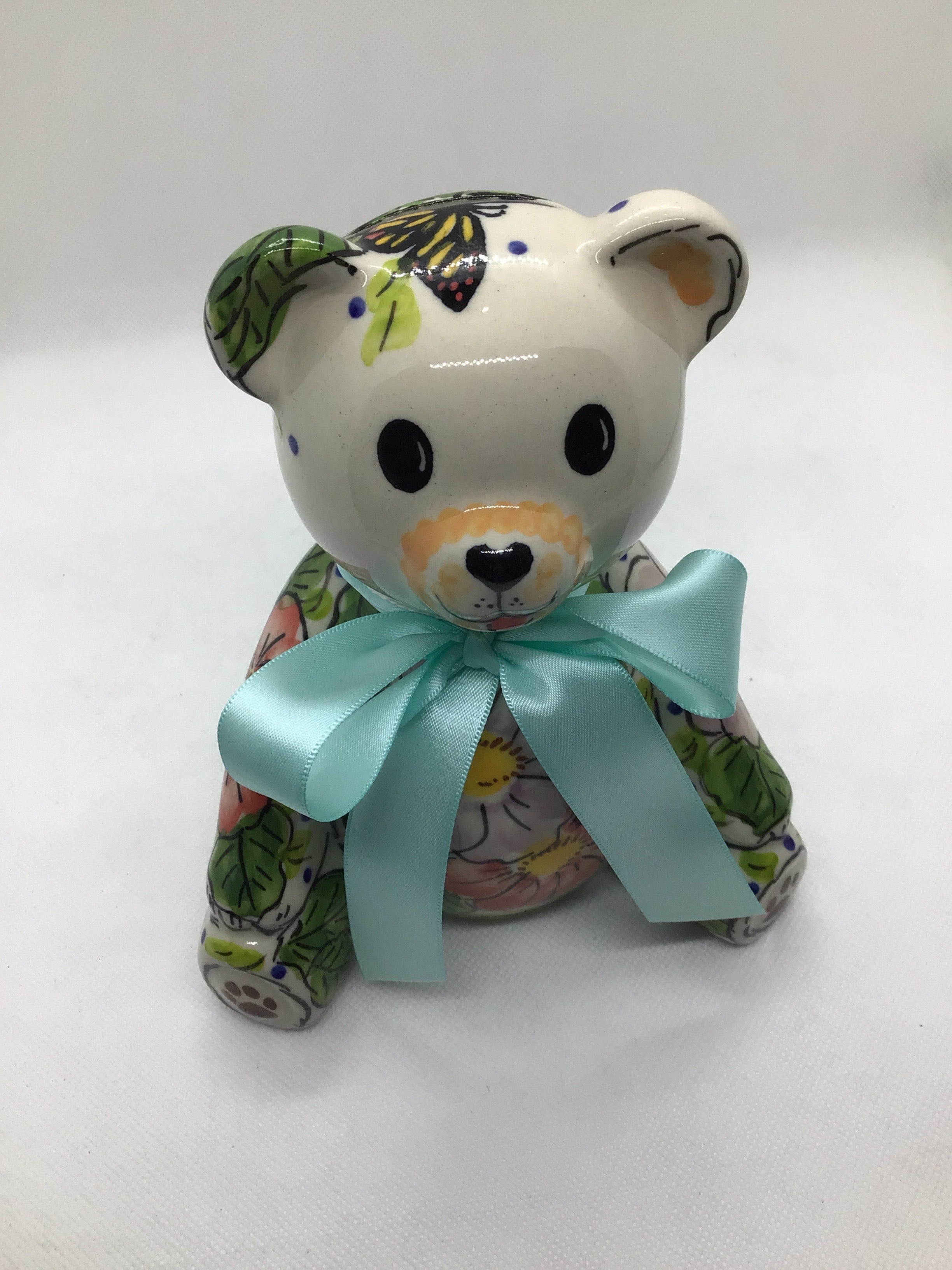KALICH Monarch Bliss Teddy Bear Piggy Bank