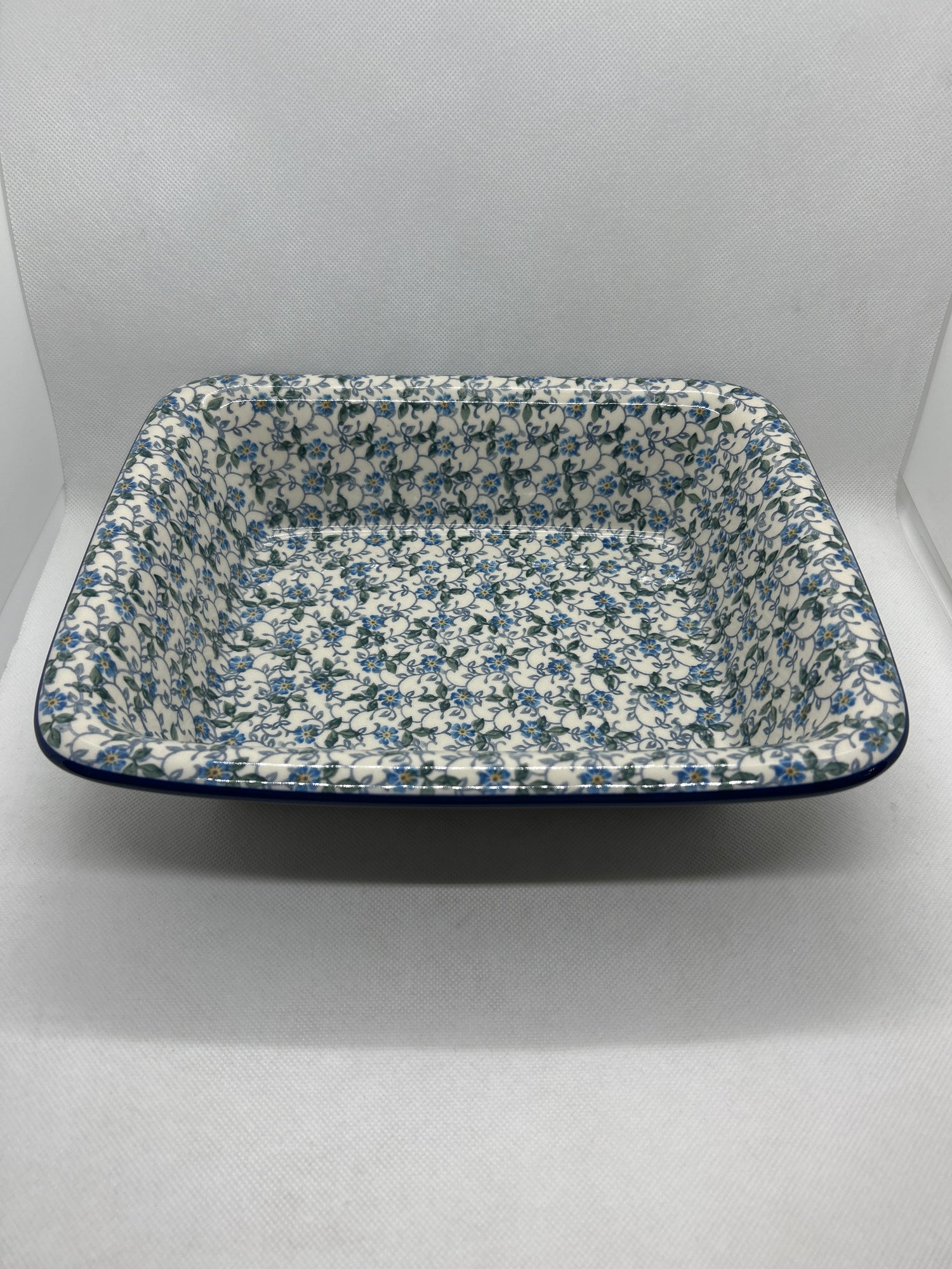 Sapphire Rectangular Baker w/Rim