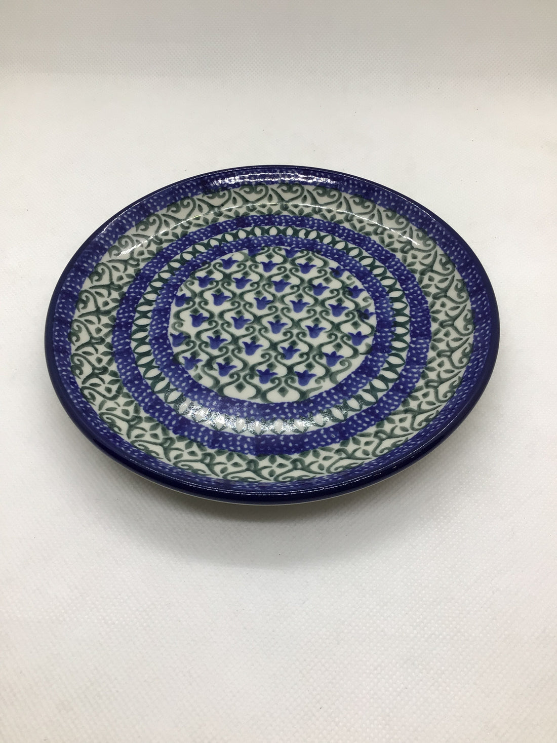 Tulip Trellis Bread Plate 6.25&quot;