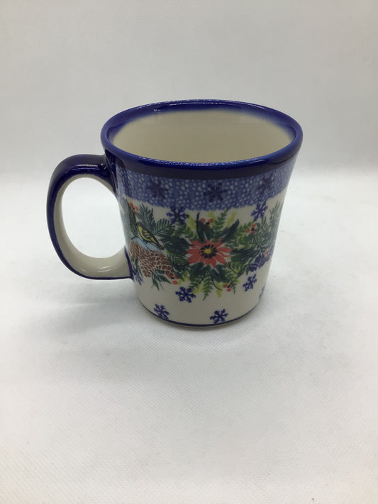 KALICH Snowy Pinecones Mug 12 oz.