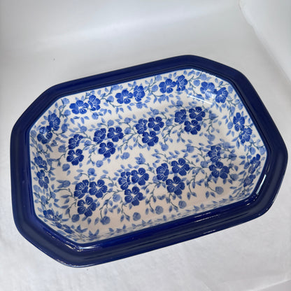Timeless Blue Covered Casserole