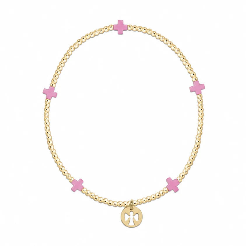egives Signature Cross Bracelet