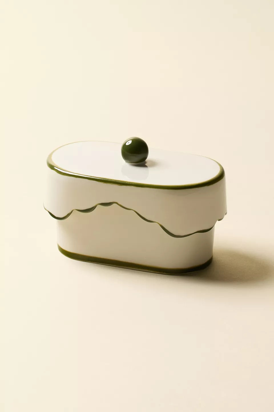 Cherie Ceramic Candle- Smoked Pistachio