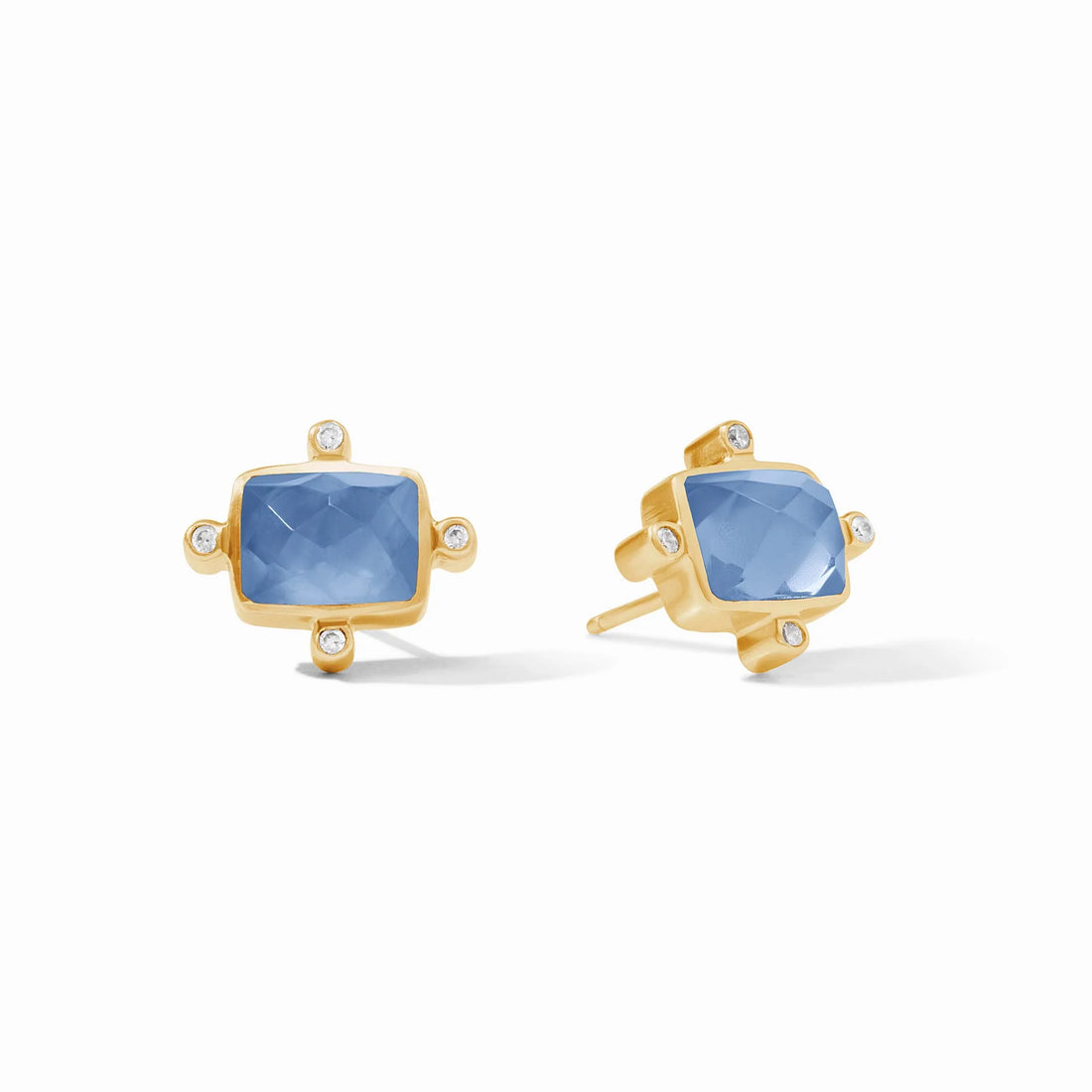 Clara Stud- Blue