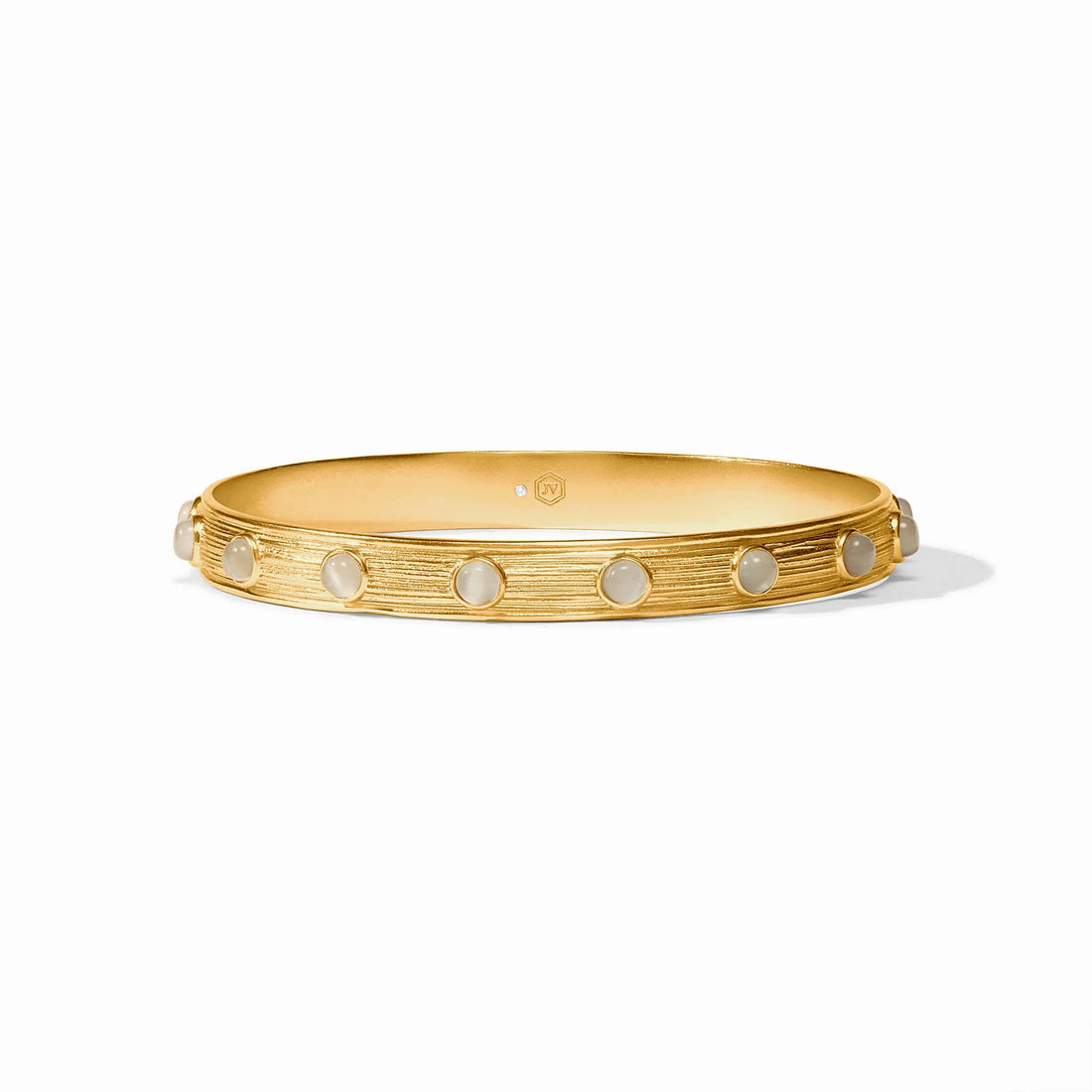Cobblestone Stone Bangle - Ivory Cat&