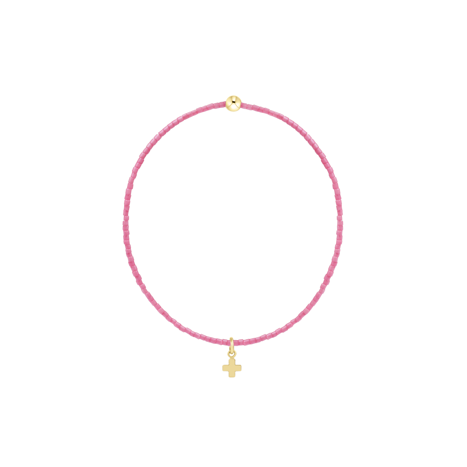 Hope Classic Cross Charm Bubblegum