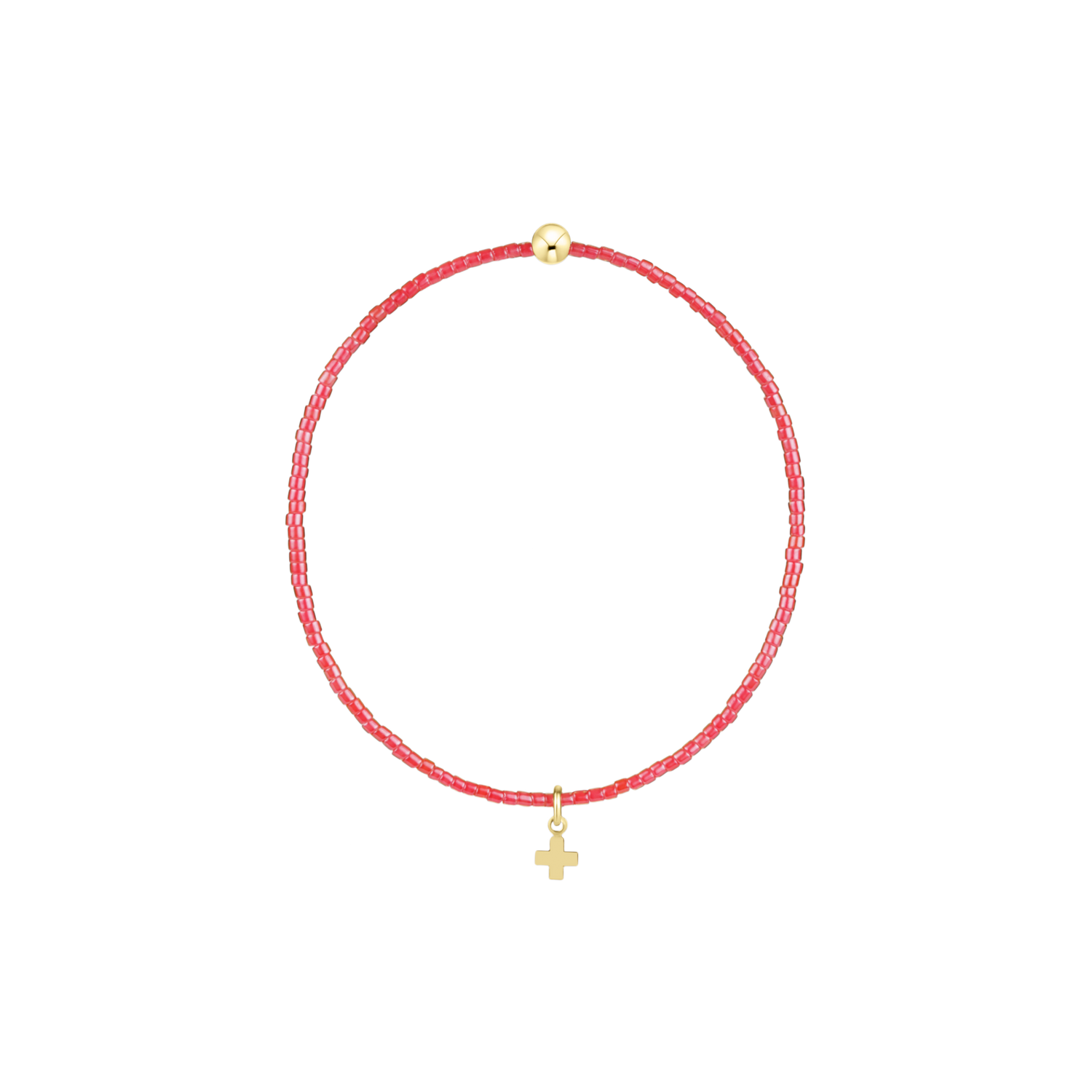 Hope Classic Cross Charm Sherbert
